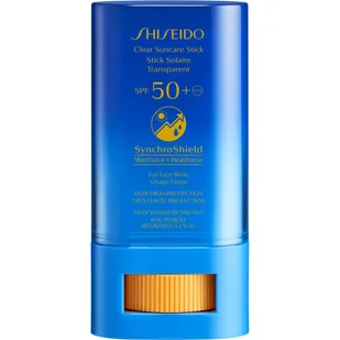 Shiseido Sun Care Clear Stick UV Protector WetForce pielęgnacja miejscowa z ochroną przeciwsłoneczną SPF 50+ 20 g - Balsamy i kremy do opalania - miniaturka - grafika 1