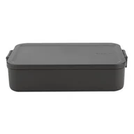 Lunch boxy - Brabantia 203480 - pojemnik na lunch make   take - bento - dark grey kod: 20 34 80 - miniaturka - grafika 1