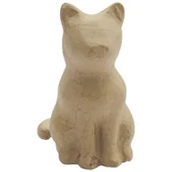 Decoupage - Figura Kot Siedzący 9.5 X 15 X13 Cm. Sa214C, Decopatch - miniaturka - grafika 1