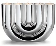 Świeczniki - Philippi Świecznik na tealight Double U - miniaturka - grafika 1