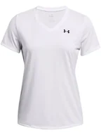 Koszulki sportowe damskie - Under Armour Koszulka sportowa w kolorze białym - miniaturka - grafika 1