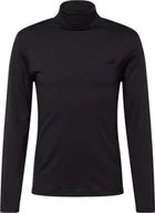 Koszulki męskie - Golf męski CALVIN KLEIN czarny longsleeve sportowa koszulka z długim rękawem r. L - miniaturka - grafika 1