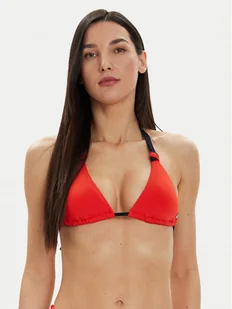 Tommy Hilfiger Góra od bikini UW0UW05099 Czerwony - Stroje kąpielowe - miniaturka - grafika 1
