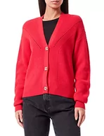 Swetry damskie - Garcia Damski sweter U20054_Ladies Cardigan Pullover, red Lips, XL - miniaturka - grafika 1