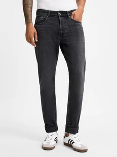Pepe Jeans Dżinsy - Taper Mężczyźni Jeansy czarny jednolity, 29-32 - Spodnie męskie - miniaturka - grafika 1