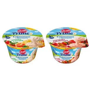 Zott Primo Krem na bazie jogurtu 200 g - Śmietana - miniaturka - grafika 1
