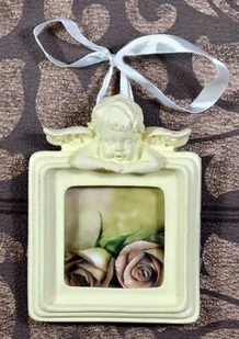NA Ramka zdjęcia, kremowa, 12x9,5 cm - Albumy fotograficzne - miniaturka - grafika 1