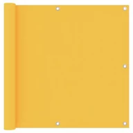Parawany - vidaXL Parawan balkonowy, żółty, 90x600 cm, tkanina Oxford vidaXL - miniaturka - grafika 1