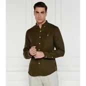 Koszule męskie - POLO RALPH LAUREN Lniana koszula | Slim Fit - miniaturka - grafika 1