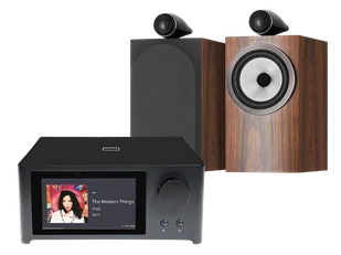 NAD C 700 V2 (czarny) + 705 S3 (mokka) - Zestawy stereo - miniaturka - grafika 1