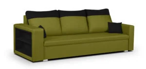 Kanapa sofa 3 os z funkcją spania PABLO1 zielony - Sofy i kanapy - miniaturka - grafika 1