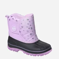 Buty dla dziewczynek - Śniegowce dziecięce dla dziewczynki ocieplane Lee Cooper LCJ-24-44-2863K 27 Różowe (5904292150779) - miniaturka - grafika 1
