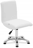 Krzesła i taborety kosmetyczne - physa Krzesło kosmetyczne - 38 - 52 cm - 150 kg - białe LANCY WHITE - miniaturka - grafika 1
