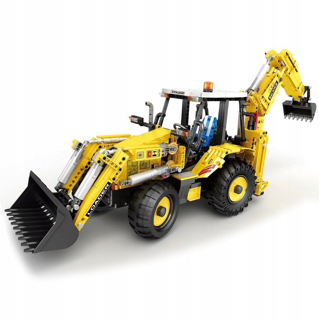 Klocki konstrukcyjne REOBRIX KOPARKA BUDOWLANA ŁADOWARKA CATERPILLAR 2231EL