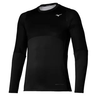 Koszulka męska Mizuno  Heat Charge BT L/S/Black XL - Koszulki męskie - miniaturka - grafika 1