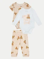 Komplety dla niemowląt - Guess Komplet 2 par body ze spodniami S5RG08 KA6W4 Kolorowy Regular Fit - miniaturka - grafika 1
