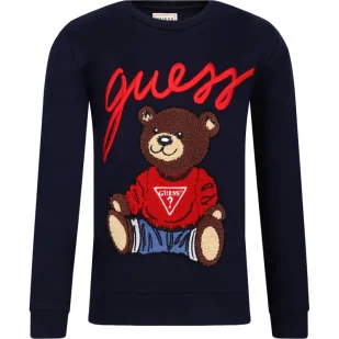 Guess Bluza Regular Fit - Bluzy dla chłopców - miniaturka - grafika 1