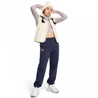 Spodnie sportowe damskie - Damskie spodnie dresowe Under Armour UA Icon Fleece - granatowe - UNDER ARMOUR - miniaturka - grafika 1