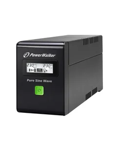 POWER WALKER UPS POWER WALKER LINE-I 800VA 3xIEC RJ11/45 IN/OUT USB LCD (VI 800 SW) - Listwy zasilające - miniaturka - grafika 2