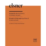 Podręczniki dla szkół zawodowych - Elsner Sonata D-dur op.10 nr 3 na fortepian i skrzypce - miniaturka - grafika 1