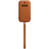 Etui i futerały do telefonów - Apple Skórzany futerał z MagSafe do iPhonea 12 mini naturalny brąz MHMP3ZM/A - miniaturka - grafika 1