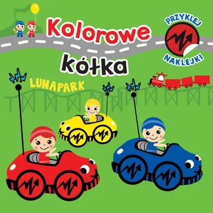 Kolorowe kółka Lunapark Nowa - Kolorowanki, wyklejanki - miniaturka - grafika 2