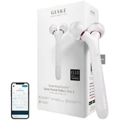 Szczoteczki do twarzy - Geske, Roller soniczy do twarzy i ciała 4w1 z aplikacją, złota - miniaturka - grafika 1