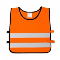 Rękawiczki rowerowe - Kamizelka odblaskowa dla dzieci szkolnych 45x50cm - miniaturka - grafika 1