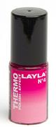 Lakiery do paznokci - Layla Thermo Nail Dark To Light - lakier do paznokci Pink 4 - miniaturka - grafika 1