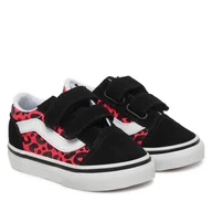 Buty dla dziewczynek - Tenisówki Vans Old Skool V VN000CRWFOC1 Różowy - miniaturka - grafika 1