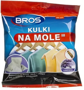 Bros KULKI LAWENDOWE NA MOLE 120G 203 - Zwalczanie i odstraszanie szkodników - miniaturka - grafika 1