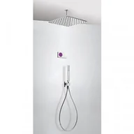 Akcesoria hydrauliczne - Tres 9286564 9286564 ESPACIO Podtynkowy termostatyczny elektroniczny zestaw prysznicowy SHOWER - miniaturka - grafika 1