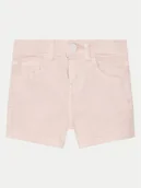 Spodenki damskie - Guess Szorty materiałowe K4RD07 WE620 Różowy Regular Fit - miniaturka - grafika 1