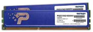 PATRIOT DDR3 2x8GB SIGNATURE 1600MHz PSD316G1600KH - Pamięci RAM - miniaturka - grafika 1