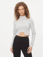 Bluzki damskie - Reebok Bluzka Classics Trend IL4673 Szary Regular Fit - miniaturka - grafika 1