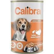 Mokra karma dla psów - CALIBRA DOG ADULT TURKEY, CHICKEN & PASTA 12x1240 g - miniaturka - grafika 1