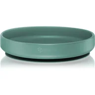 Miseczki i talerzyki dla dzieci - Petite&Mars Take&Match Silicone Plate talerz z przyssawką Misty Green 6 m+ 1 szt. - miniaturka - grafika 1