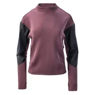 Bluzy sportowe damskie - Damska Bluza NIKE W NK DF RUN DVN CREW DD5263-646 – Fioletowy - miniaturka - grafika 1
