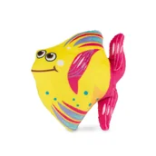 Zabawki dla kotów - Zabawka, dla kota, żółta ryba, pluszowa, 8, 5 cm - miniaturka - grafika 1