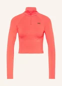 Koszulki i topy damskie - Under Armour Krótka Koszulka Z Długim Rękawem Ua Vanish Seamless rot - UNDER ARMOUR - miniaturka - grafika 1