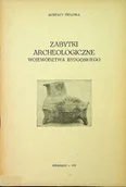 Książki o kulturze i sztuce - Zabytki archeologiczne województwa bydgoskiego - miniaturka - grafika 1