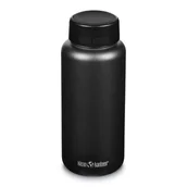 Shakery i bidony sportowe - Butelka termiczna Klean Kanteen Wide mit Wide Loop Cap 1182 ml Black - miniaturka - grafika 1