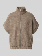 Płaszcze męskie - Kamizelka ze stójką i wpuszczanymi kieszeniami - miniaturka - grafika 1