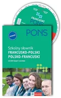 Książki do nauki języka francuskiego - Pons. Szkolny Słownik Francusko-Polski, Polsko-Francuski - miniaturka - grafika 1