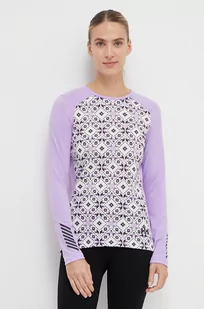 Helly Hansen longsleeve funkcyjny Lifa Active Graphic - Bielizna sportowa damska - miniaturka - grafika 1
