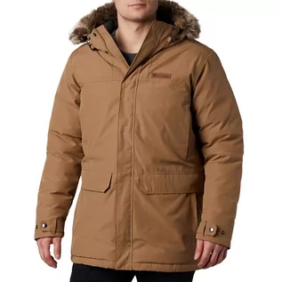 Kurtki męskie - Kurtka Columbia Marquam Peak Parka 1865484257 - brązowa - grafika 1