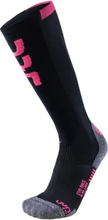 UYN Evo Race Skarpety narciarskie Kobiety, black/pink paradise EU 39/40 2020 Skarpetki narciarskie S100035-B453-39/40 - Skarpety termoaktywne - miniaturka - grafika 1