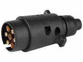 Akcesoria do przyczep i kamperów - Wtyczka Gniazda Przyczepy 7 Pin, Plastikowa - miniaturka - grafika 1