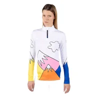 Bluzy narciarskie - Bluza narciarska damska Rossignol Booster 1/2 Zip Top - miniaturka - grafika 1