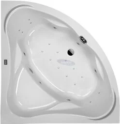 Wanna z hydromasażem narożna symetryczna SC06-WS 140x140 cm - Wanny z hydromasażem Wanna z hydromasażem narożna symetryczna SC06-WS 140x140 cm - Wanny z hydromasażem - miniaturka - grafika 1